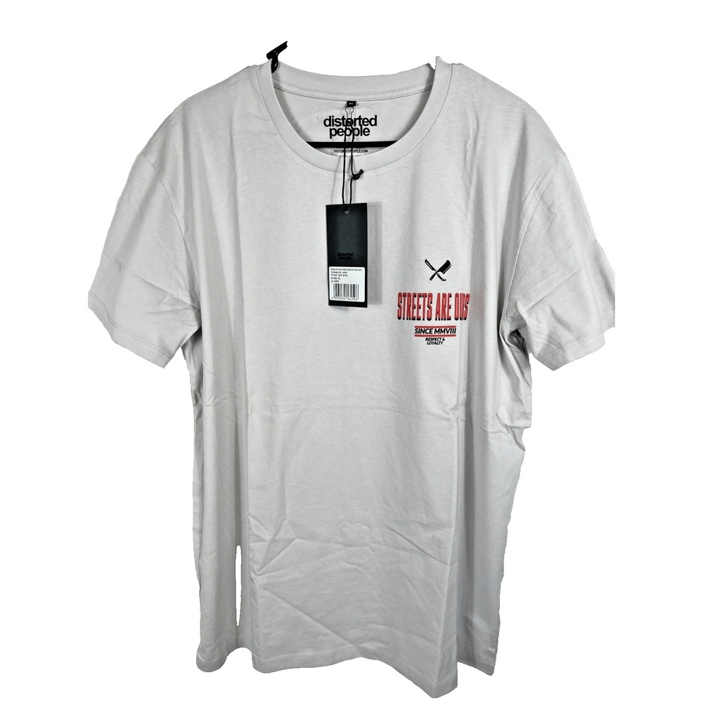 Distorted People Streets Are Ours T-Shirt Size XL‎